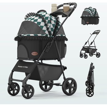stroller for dog Gen7Pets Regal Pet Stroller Gray Shadow