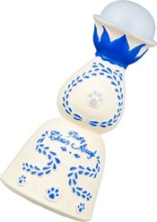 PAWTY TOYS Claws Awoof Latex Rubber Squeaky Dog Toy, White, Small/Medium slide 2 of 5