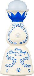 PAWTY TOYS Claws Awoof Latex Rubber Squeaky Dog Toy, White, Small/Medium