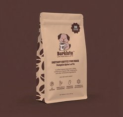 Barkista Pumpkin Spice Latte Instant Coffee Dog Treat, 5.43-oz bag slide 2 of 3
