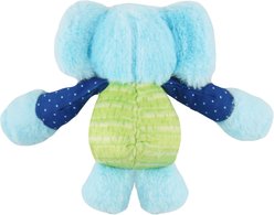 EYS Suppa Puppa Elephant Plush Dog Toy, Blue, Small slide 2 of 5