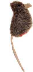 Gigwi Mouse Catnip & Silvervine Replacement Mice Cat Toy, Brown