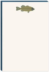 Sporting Goods Fish Notepad