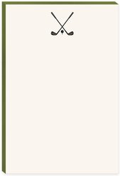 Sporting Goods Golf Notepad