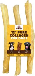 Woofleys 12-in Pure Collagen Dog Natural Chew Treats, 3 count