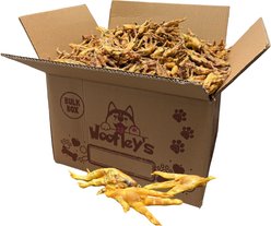 Woofleys Chicken Feet Dog Natural Chew Treats, 60 count