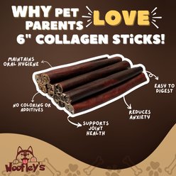Woofleys 6-in Collagen Stick Extra Thick Dog Natural Chew Treats, 18 count slide 2 of 7