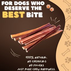 Woofleys 12-in Bully Sticks Dog Treats, 25 count slide 2 of 7