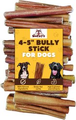 Woofleys 4 to 5-in Bully Sticks Dog Treats, 20 count