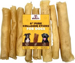 Woofleys 6-in Pure Collagen Dog Natural Chew Treats, 5 count