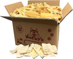 Woofleys 6-in Beef Cheek Strips Dog Natural Chew Treats, 40 count