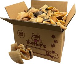 Woofleys Cow Hooves Dog Natural Chew Treats, 50 count
