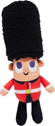 BARK Scottie Yard Guard Squeaky Plush Dog Toy, Red