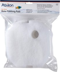 Aqueon Fish Filter Media Water Polishing Pad, Medium/Large