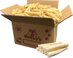 Woofleys Cow Tail Dog Natural Chew Treats, 50 count