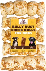 Woofleys 5 to 6-in Beef Cheek Dust Roll Dog Natural Chew Treats, 10 count