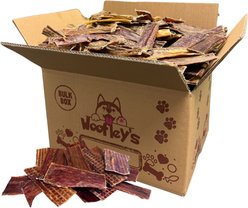 Woofleys 5 to 6-in Esophagus Jerky Dog Treats, 50 count