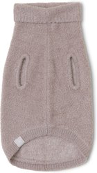 Barefoot Dreams CozyChic Lite Malibu Leash-Opening Dog Sweater, Taupe/Cream, XX-Large slide 2 of 2