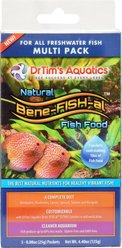 Dr. Tim's Aquatics Freshwater Multi-Pack Fish Food, 4.4-oz jar