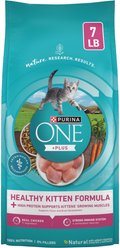 Fancy Feast Tender Feast Canned Food + Purina ONE Healthy Kitten Formula Dry Cat Food, 7-lb bag slide 2 of 9
