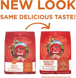 Purina ONE Plus Healthy Weight Formula Dry Dog Food, 40-lb bag slide 2 of 9