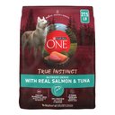 Purina ONE Natural True Instinct High Protein Real Salmon & Tuna Dry Dog Food, 27.5-lb bag