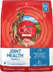 Purina ONE +Plus Adult Joint Health Formula Dry Dog Food, 31.1-lb bag