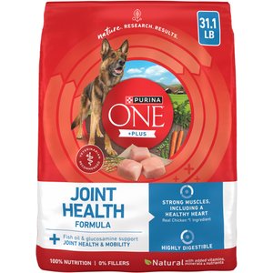 Purina ONE +Plus Adult Joint Health Formula Dry Dog Food, 31.1-lb bag