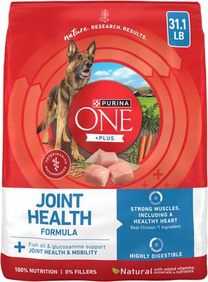 Purina ONE +Plus Adult Joint Health Formula Dry Dog Food, 31.1-lb bag