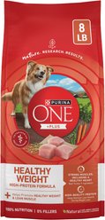 Purina ONE Plus Healthy Weight Formula Dry Dog Food, 8-lb bag
