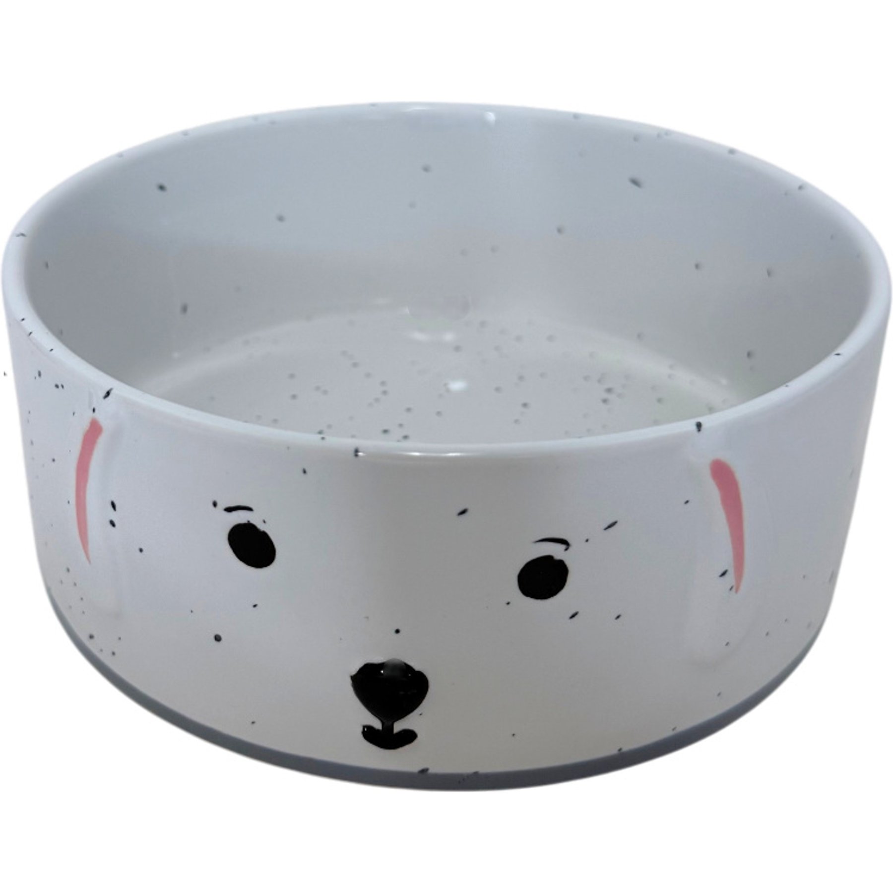 Signature Housewares 3D Ceramic Dog Bowl, Small: 6-in
