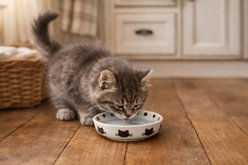 Signature Housewares Cat Head 5-in Ceramic Cat Bowl, Small, White slide 2 of 6