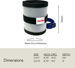 KVP International BiteNot Cat Recovery Collar, Small slide 2 of 4