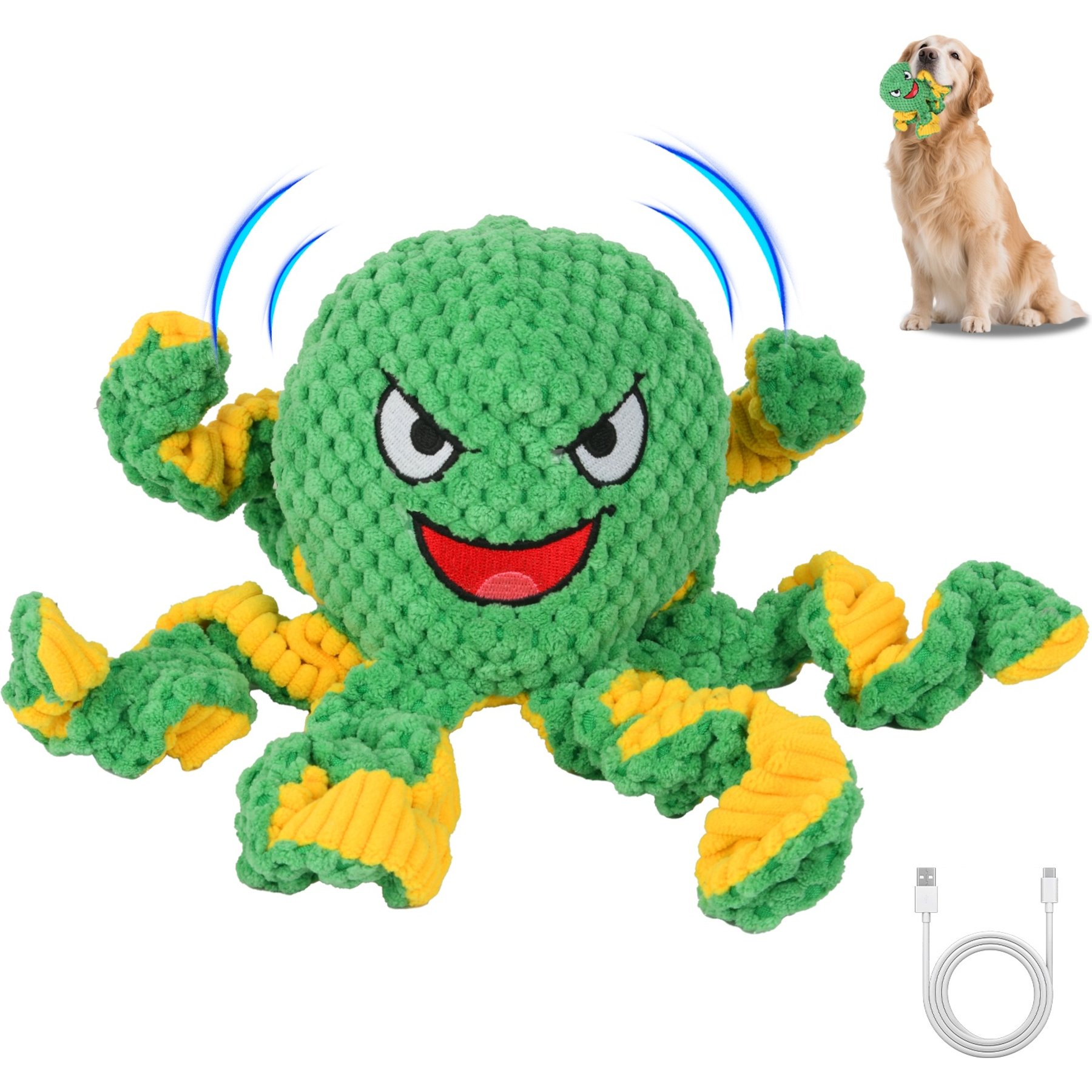 Pet Fit For Life Jumping Octopus Cat Toy