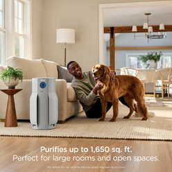 Shark BreatheClear MAX with NeverChange Cat Air Purifier, Dove slide 2 of 9