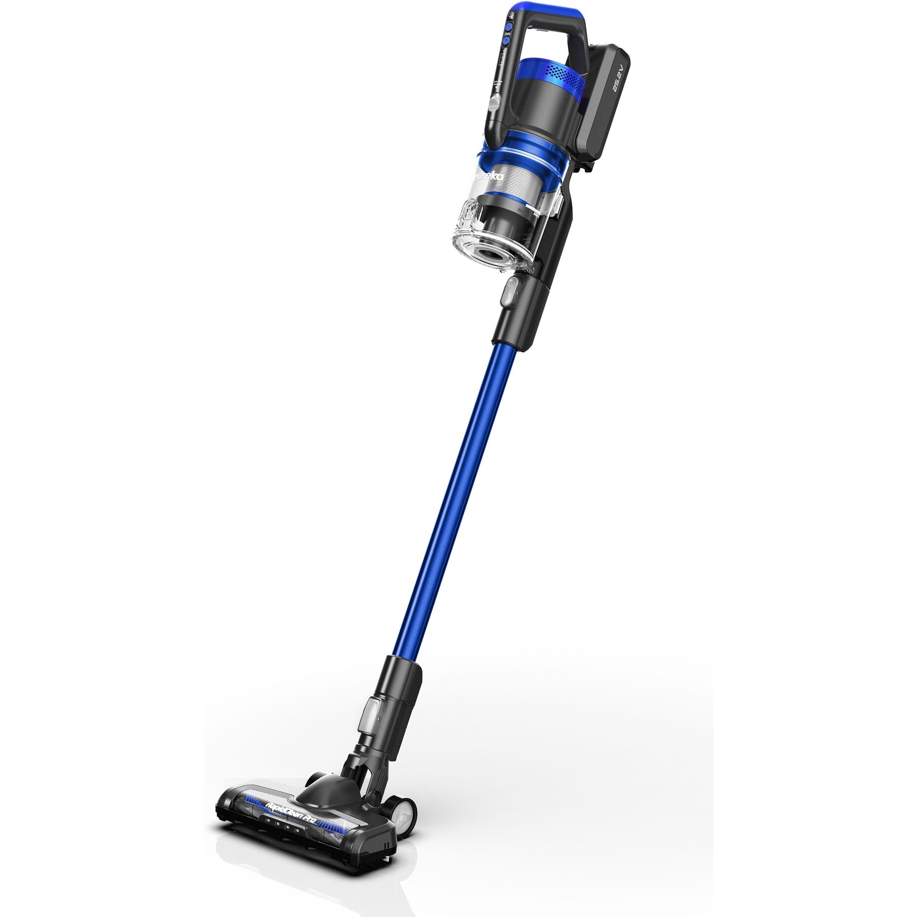 Eureka Rapid Clean Pro Cordless Stick Vacuum Carpet Cleaner, Blue, 0.35-L