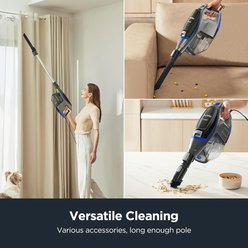 Eureka Corded Stick 2-in-1 Flash Handheld Vacuum Carpet Cleaner, Black, 1-L slide 2 of 9
