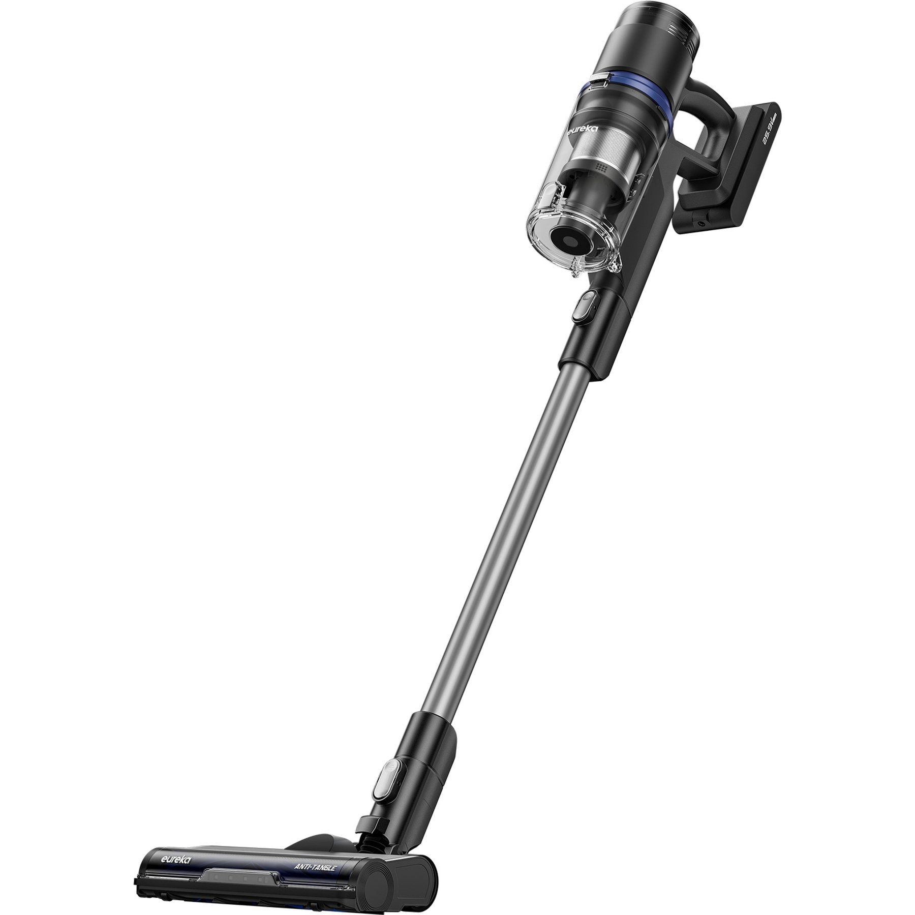 Eureka Reactisense Cordless Stick Vacuum Carpet Cleaner, Black, 0.35-L