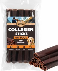 Brutus & Barnaby 6-in Thick Beef Collagen Sticks Dog Treats, 6 count