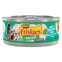 Friskies Indoor Saucy Seafood Bake Canned Cat Food, 5.5-oz can, case of 24