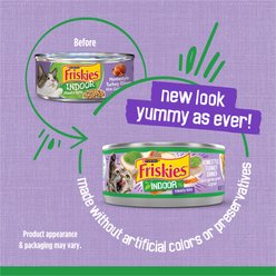 Friskies Indoor Homestyle Turkey Dinner Canned Cat Food, 5.5-oz, case of 24 slide 2 of 8
