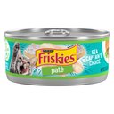 Friskies Classic Pate Sea Captain's Choice Canned Cat Food, 5.5-oz, case of 24