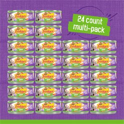 Friskies Classic Pate Adult Turkey & Giblets Dinner Canned Wet Cat Food, 5.5-oz, case of 24 slide 2 of 8
