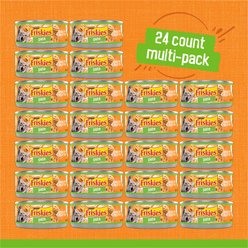 Friskies Classic Pate Poultry Platter Canned Cat Food, 5.5-oz, case of 24 slide 2 of 8