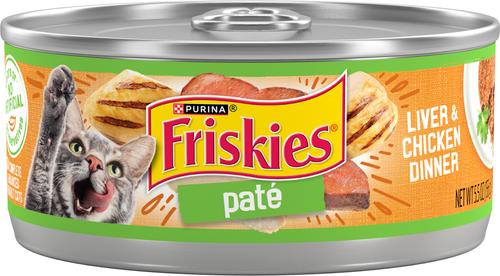 Friskies Classic Pate Liver & Chicken Dinner Canned Cat Food