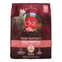 Purina ONE Natural High Protein True Instinct with Real Beef & Salmon Dry Dog Food, 27.5-lb bag