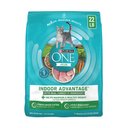 Purina ONE +Plus Indoor Advantage with Real Turkey Weight-Control & Hairball Adult Dry Cat Food, 22-lb bag