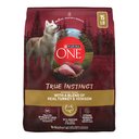 Purina ONE True Instinct High-Protein with Real Turkey & Venison Dry Dog Food, 15-lb bag