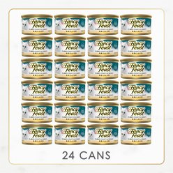 Fancy Feast Grilled Turkey Feast in Gravy Canned Cat Food, 3-oz can, case of 24 slide 2 of 9