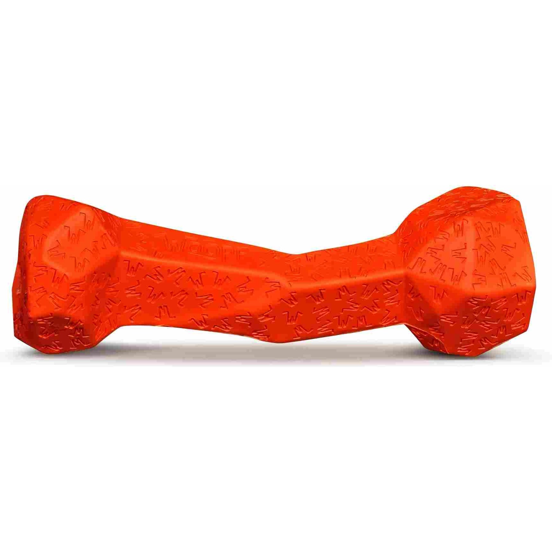Petopia Interactive High-Strength Version with Tear Resistance of 100 - 110 N/MM W Letter-Shaped Bone Tough Chewer Dog Toy, Red, Large